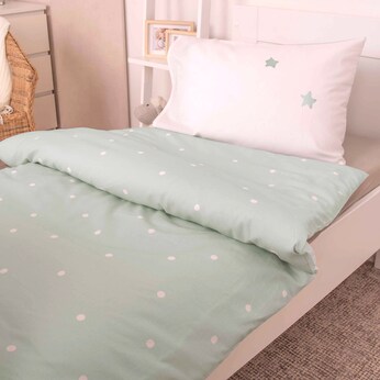 Renforcé Wende-Bettwäsche 40x60 / 100x135 cm