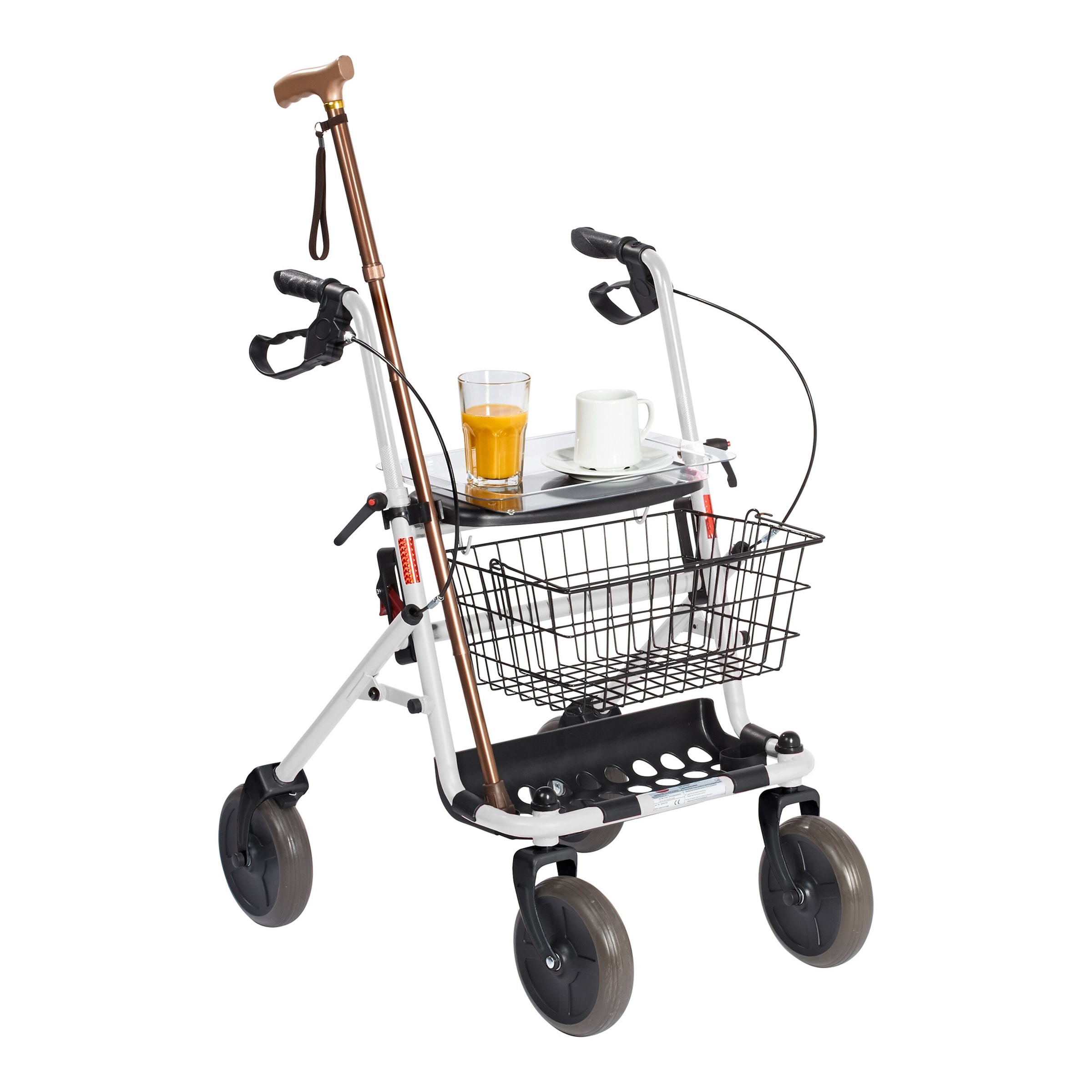 Rollator Actimo Basic, mit Sitzfläche, klappbar