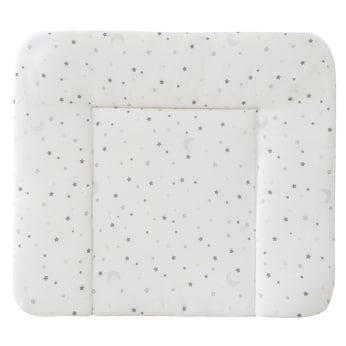 Wickelauflage soft Sternenzauber grau 