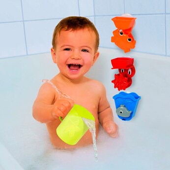 Badespielzeug ABC Badespielset