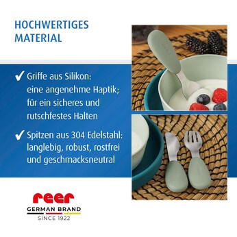 3-tlg. Lernbesteck