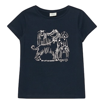 T-Shirt Hunde Glitzer