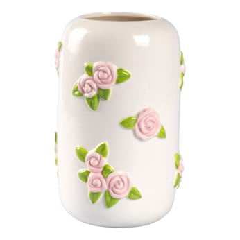 3D-Porzellan-Vase „Rosen“