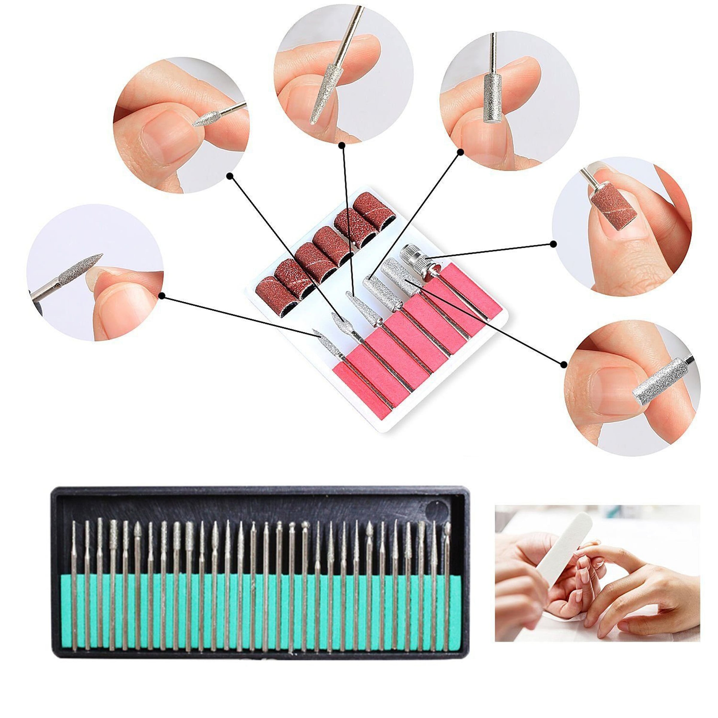 MedoVital Profi Nagelfräser-Set