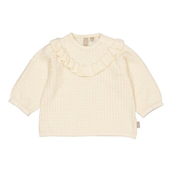 Pullover mit Rüschen