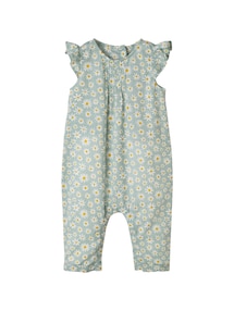 Mädchen Baby-Set: Overall & Haarband