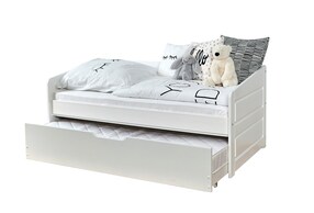 Sofabett MINI Micki 80x160 Buche Weiß