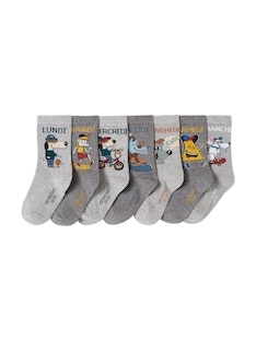 7er-Pack Jungen Socken Oeko-Tex