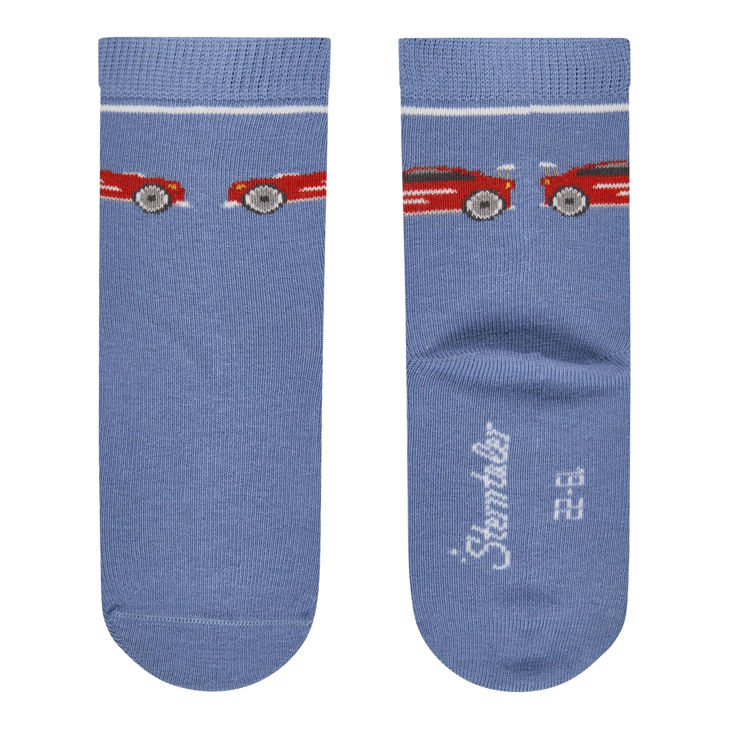Sterntaler 4er-Pack Socken Auto Ringel