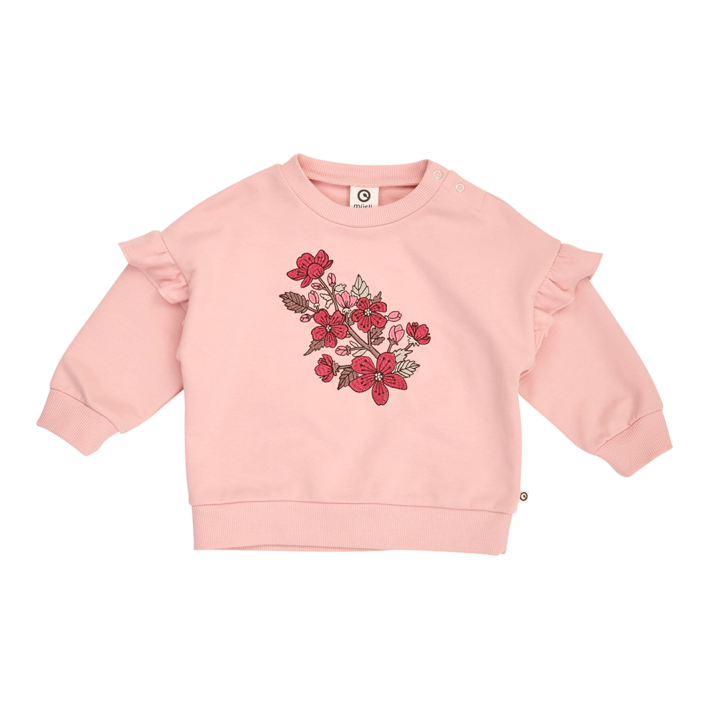Müsli Sweatshirt Blumen Rüschen