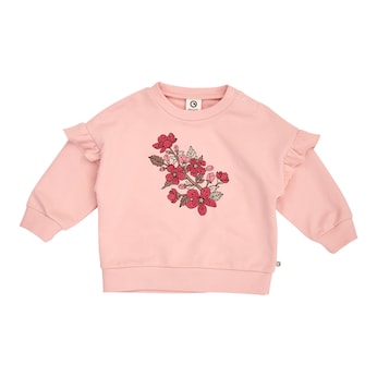 Sweatshirt Blumen Rüschen