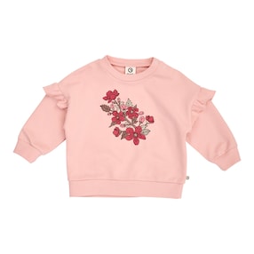 Sweatshirt Blumen Rüschen
