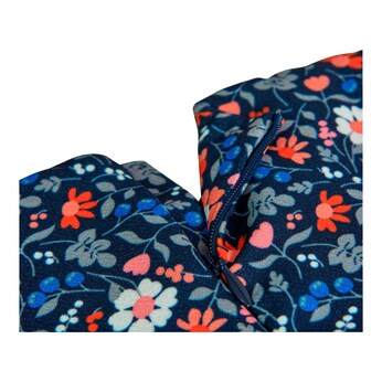 Kleid langarm Blumen