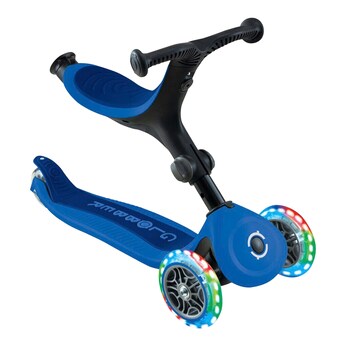 Scooter 3in1 Go-Up active mit Leuchtrollen