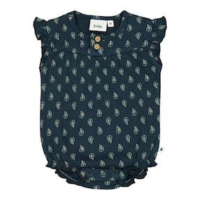 Krepp-Body Flügelarm Paisley