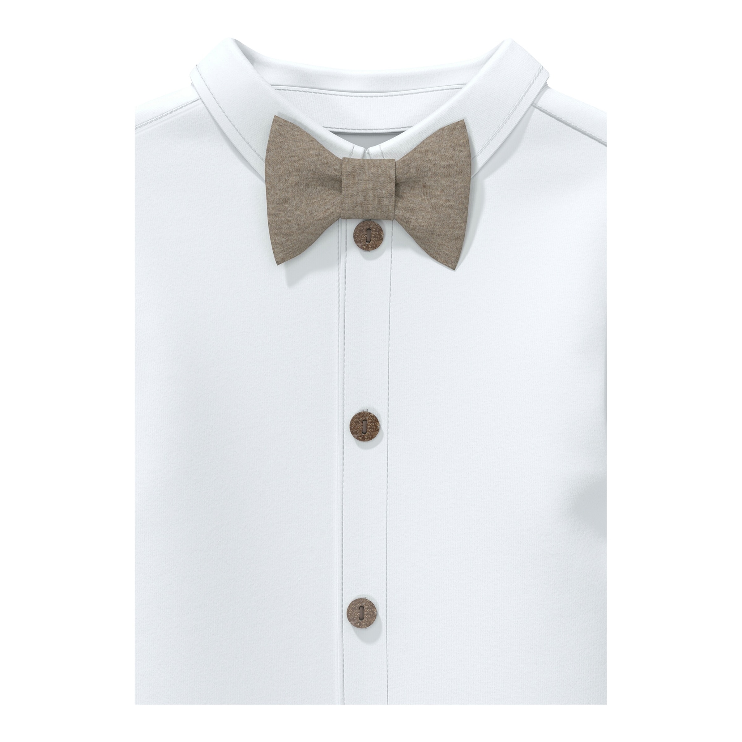 Polo-Body langarm mit Fliege