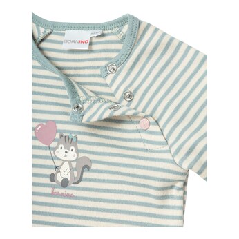 Raglanshirt langarm Ringel Eichhörnchen