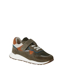 Klett-Sneakers aus Leder Jungen