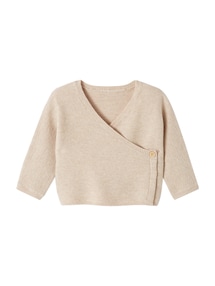 Weiche Baby Wickeljacke