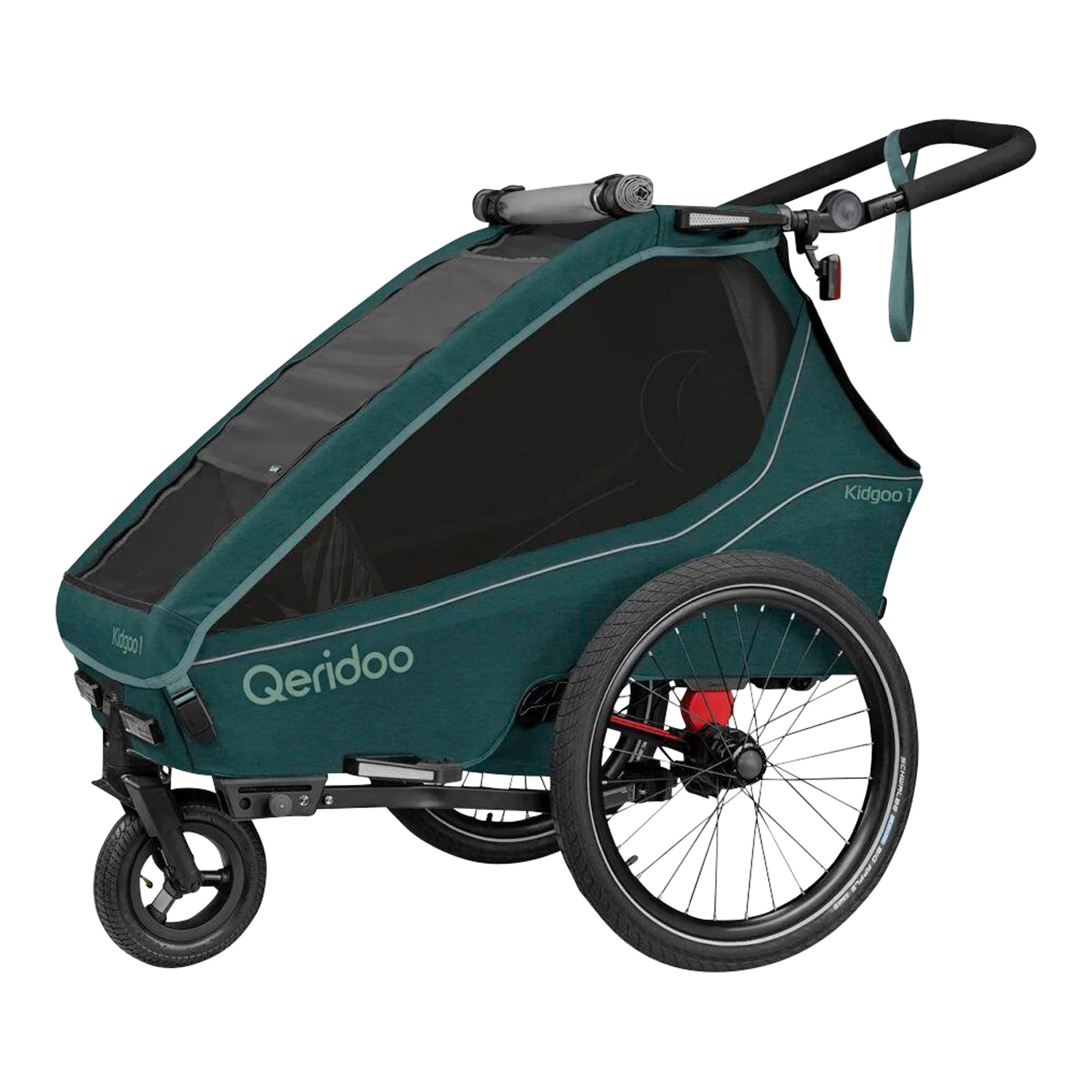 Qeridoo Fahrradanhänger Kidgoo 1