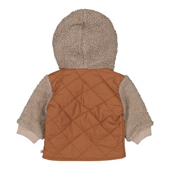 Plüschjacke Kapuze mit Ohren Bär