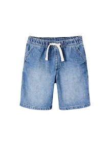 Jungen Jeans-Shorts mit Dehnbund, Bundweite verstellbar