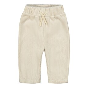 Pantalon thermique en velours côtelé doux