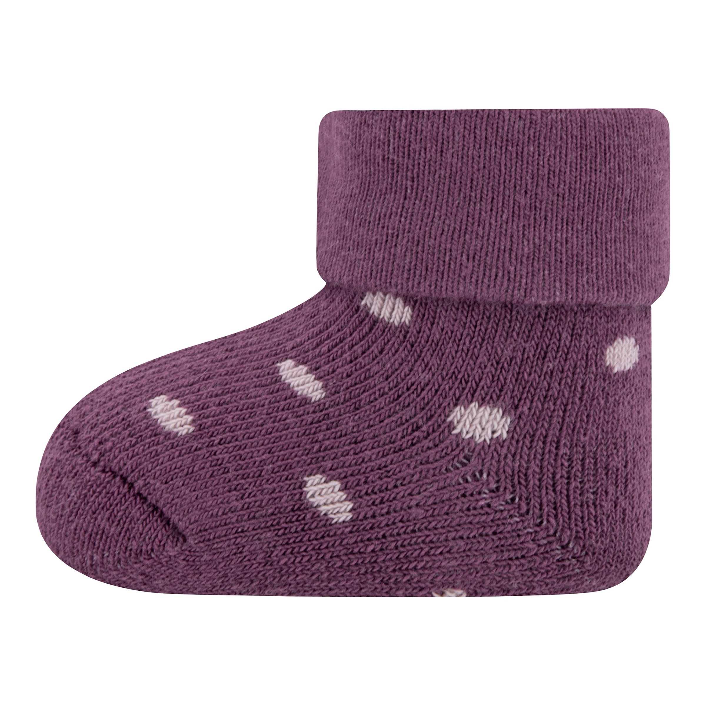 3er-Pack Erstlingssocken Katze Herz Punkte