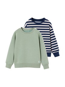 2er-Pack Sweatshirts Jungen BASIC