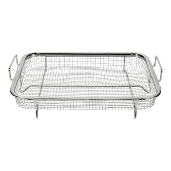 Panier croustillant «Acier inox»