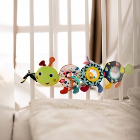 Kinderwagenkette Raupe Color Friends