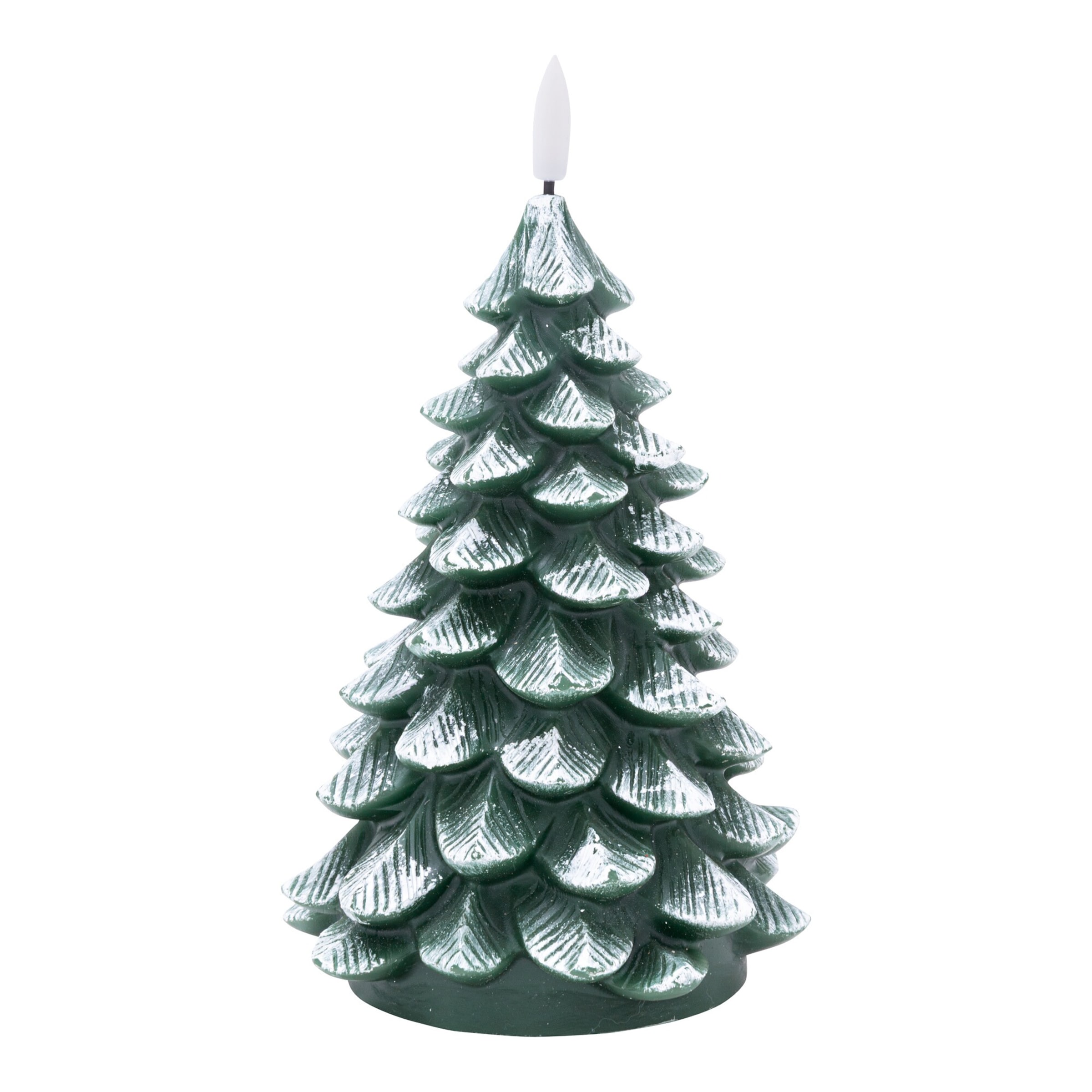 LED-Echtwachs-Kerze „Tannenbaum"