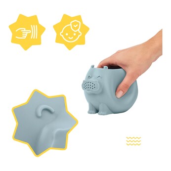 Badespielzeug Hippo Gießkanne 