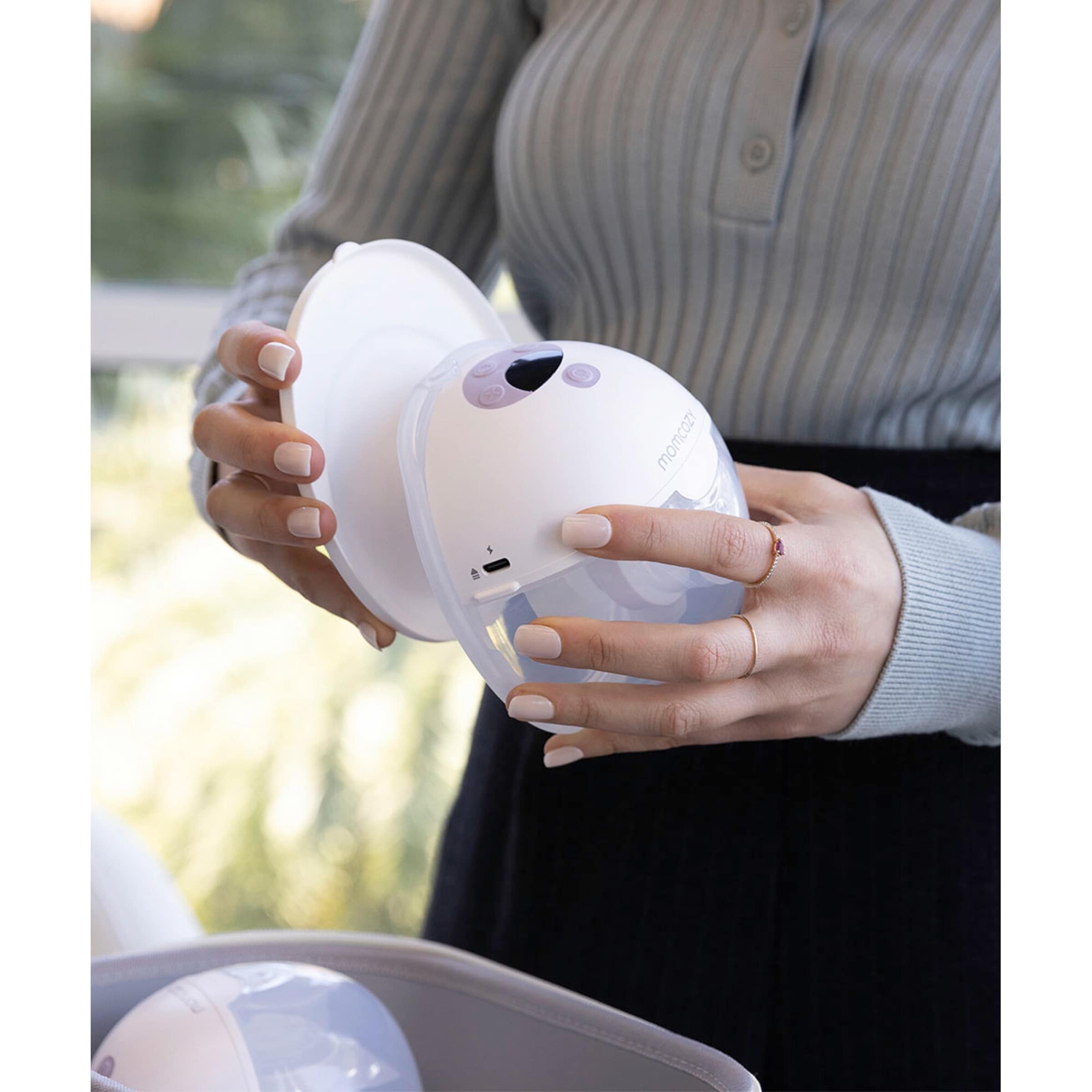 Momcozy Elektrische Milchpumpe M5 Smart, tragbar