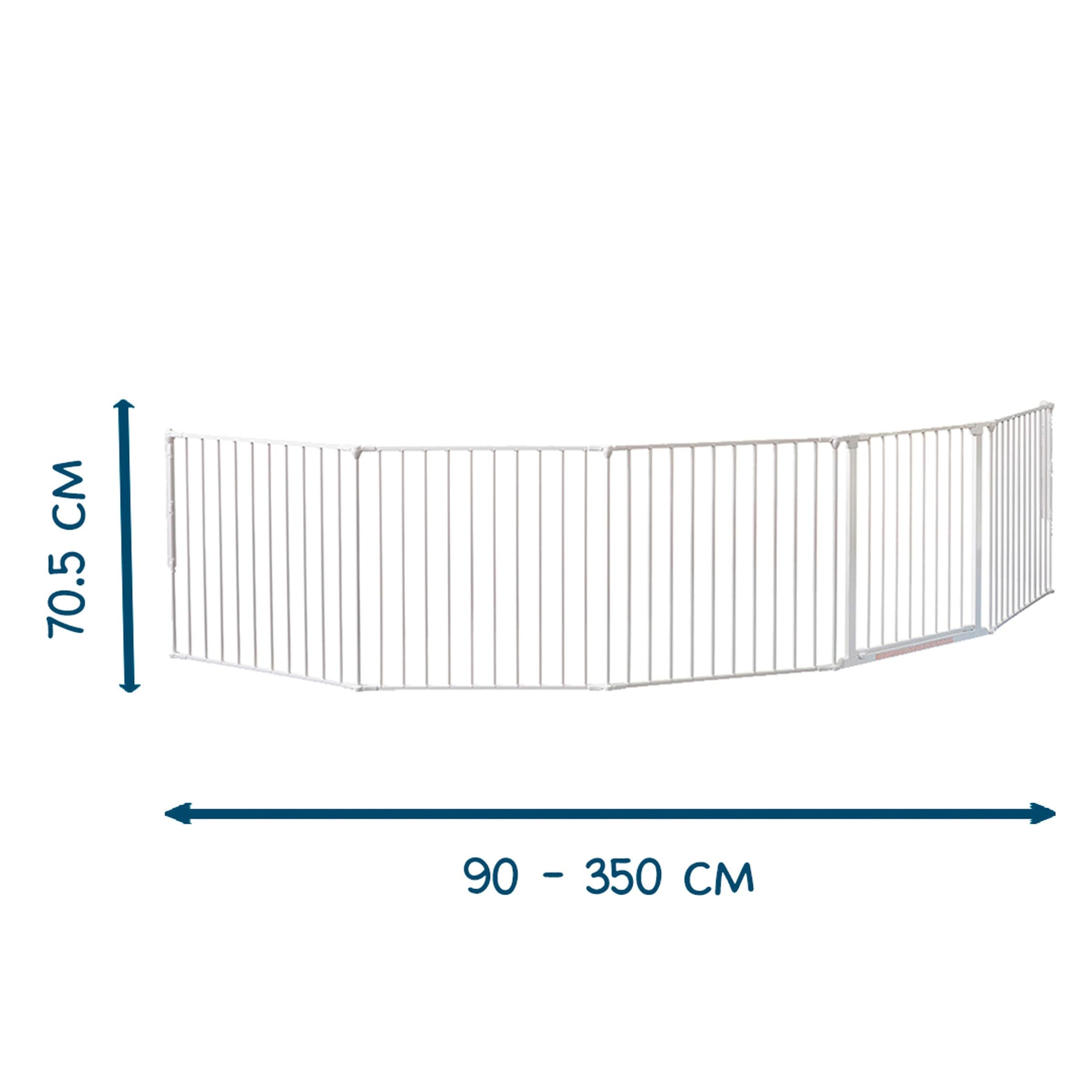 Baby Dan Schutzgitter Flex XXL 90-360 cm