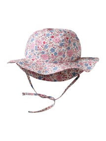 Sonnenhut Mädchen Baby mit Zierschleife, Baumwolle
