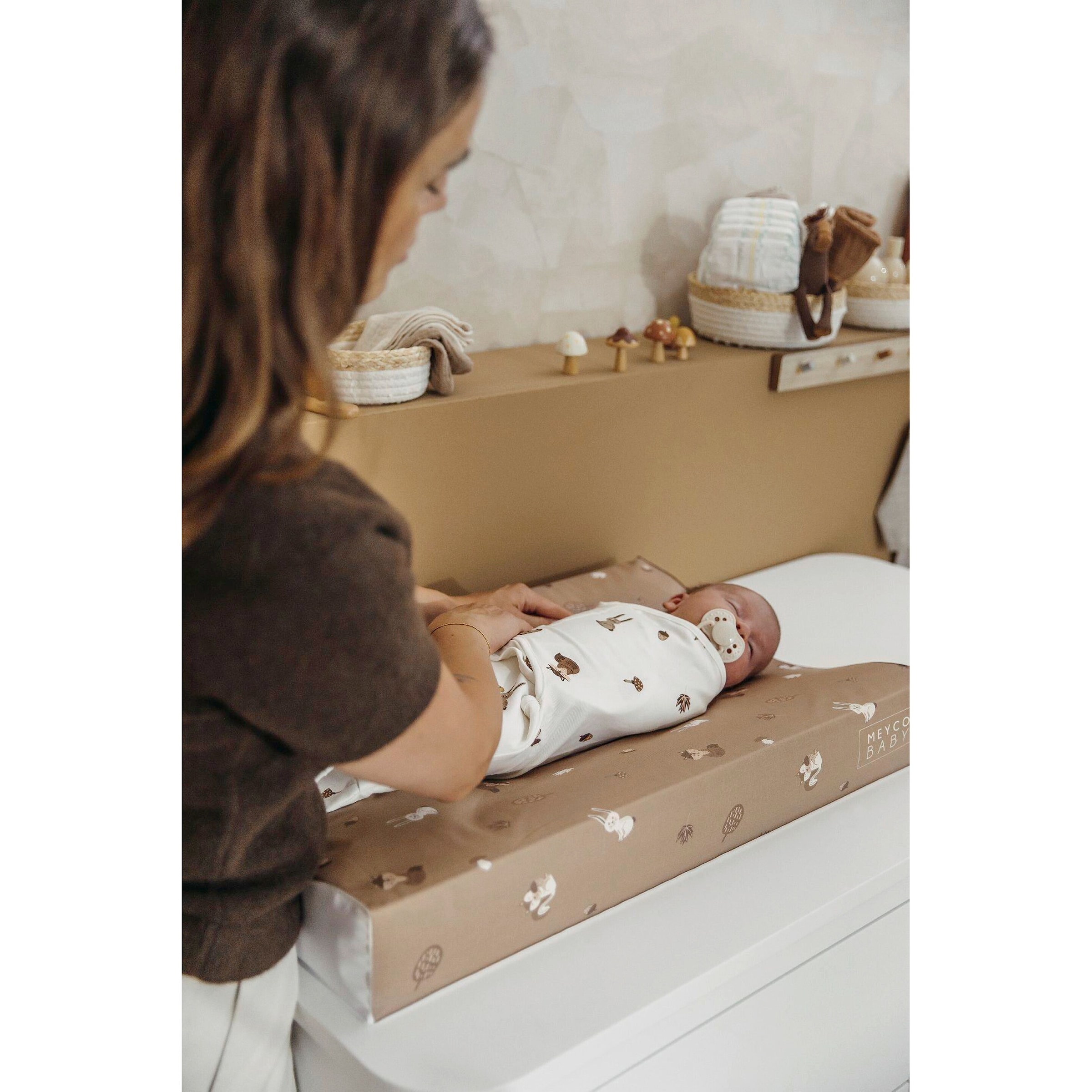 2er-Pack Pucktuch SwaddleMeyco 1.0 TOG Größe S/M