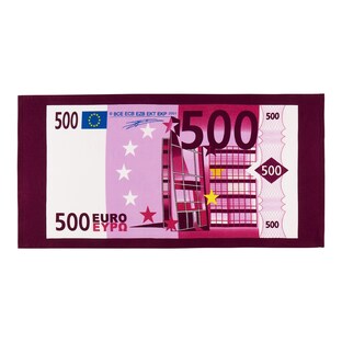 Badetuch "500 Euro", 70x150 cm