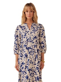 Langes Boho-Kleid für Schwangerschaft & Stillzeit