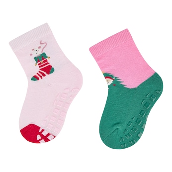 2er-Pack ABS-Socken Weihnachten
