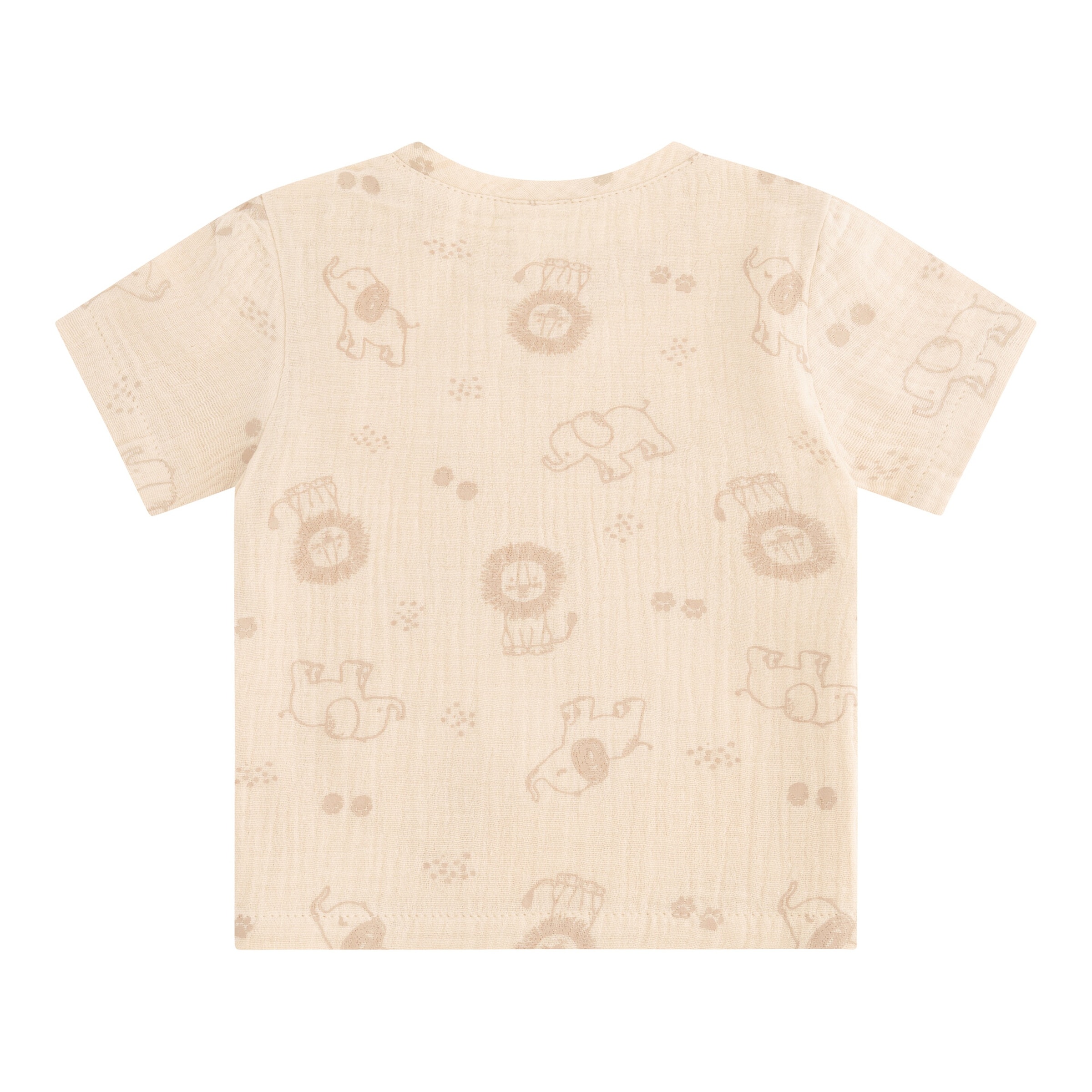 Salt And Pepper Musselin-T-Shirt Safari