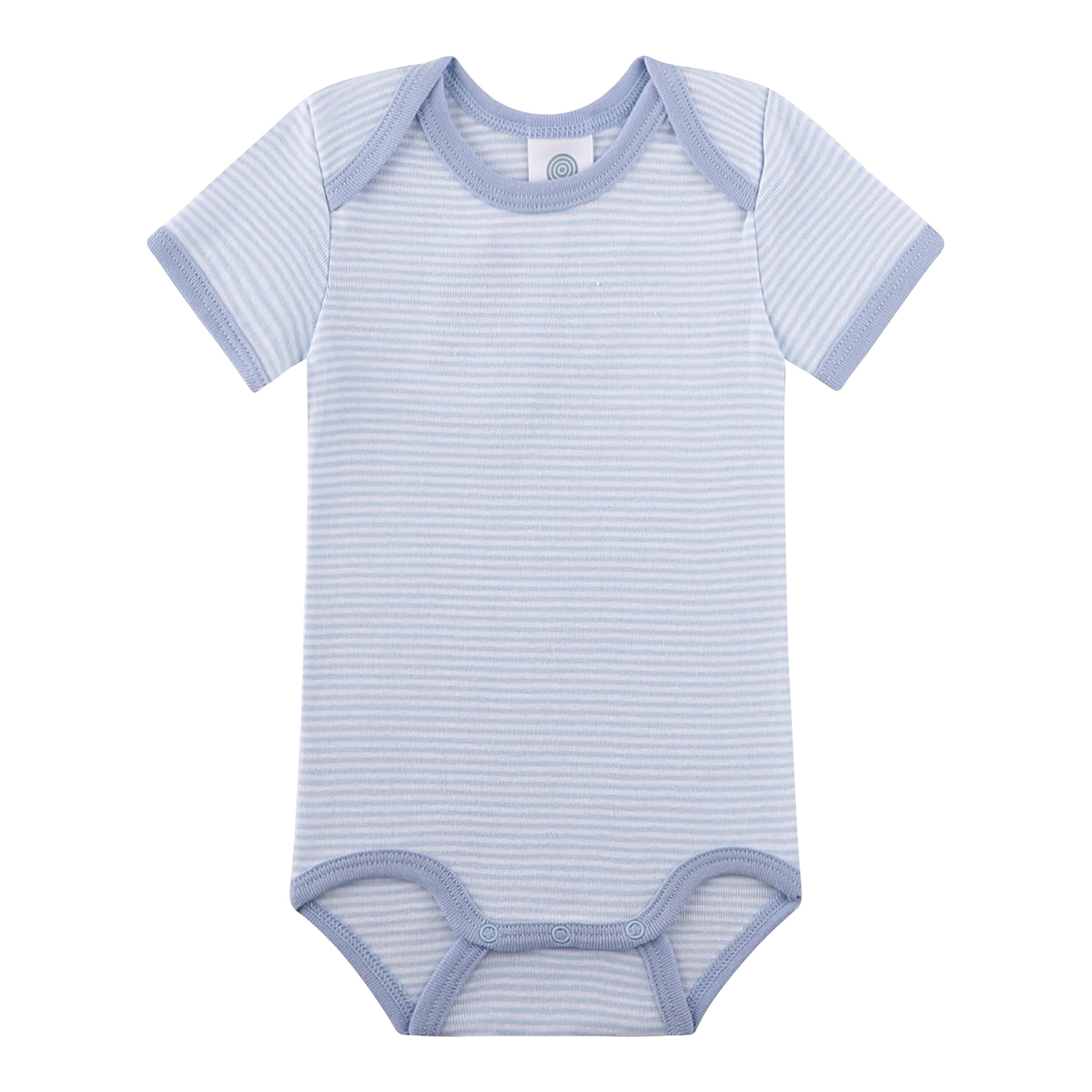 2er-Pack Bodys kurzarm Ringel