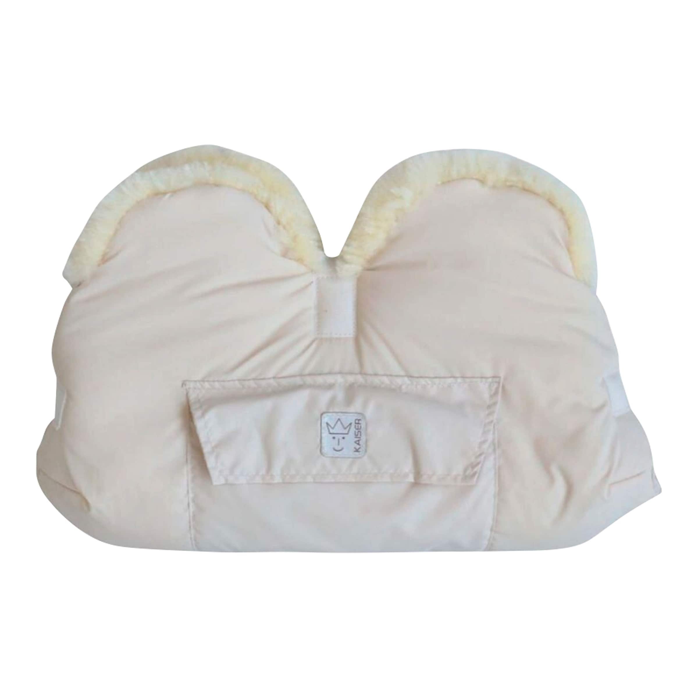 Kaiser Lammfell-Handwärmer BIG beige