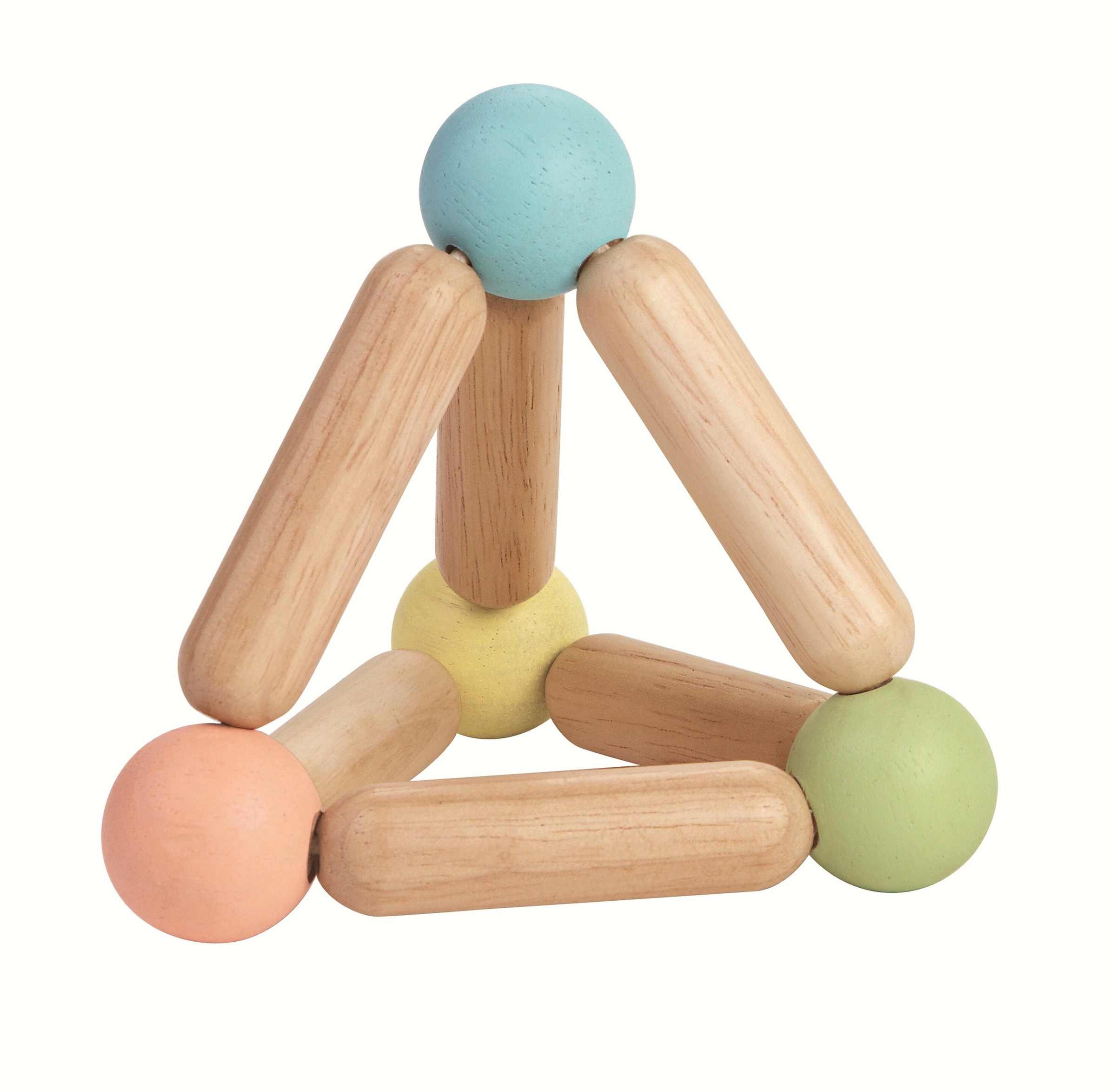 Plantoys Babyspielzeug Pyramide pastell
