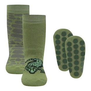 2er-Pack ABS-Socken Krokodil