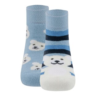 2er-Pack Thermosocken Eisbär