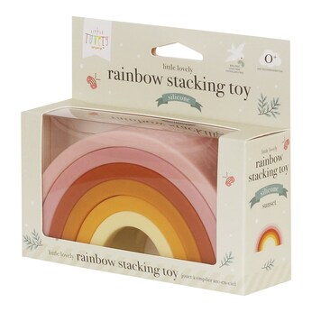 Stapelspielzeug Regenbogen