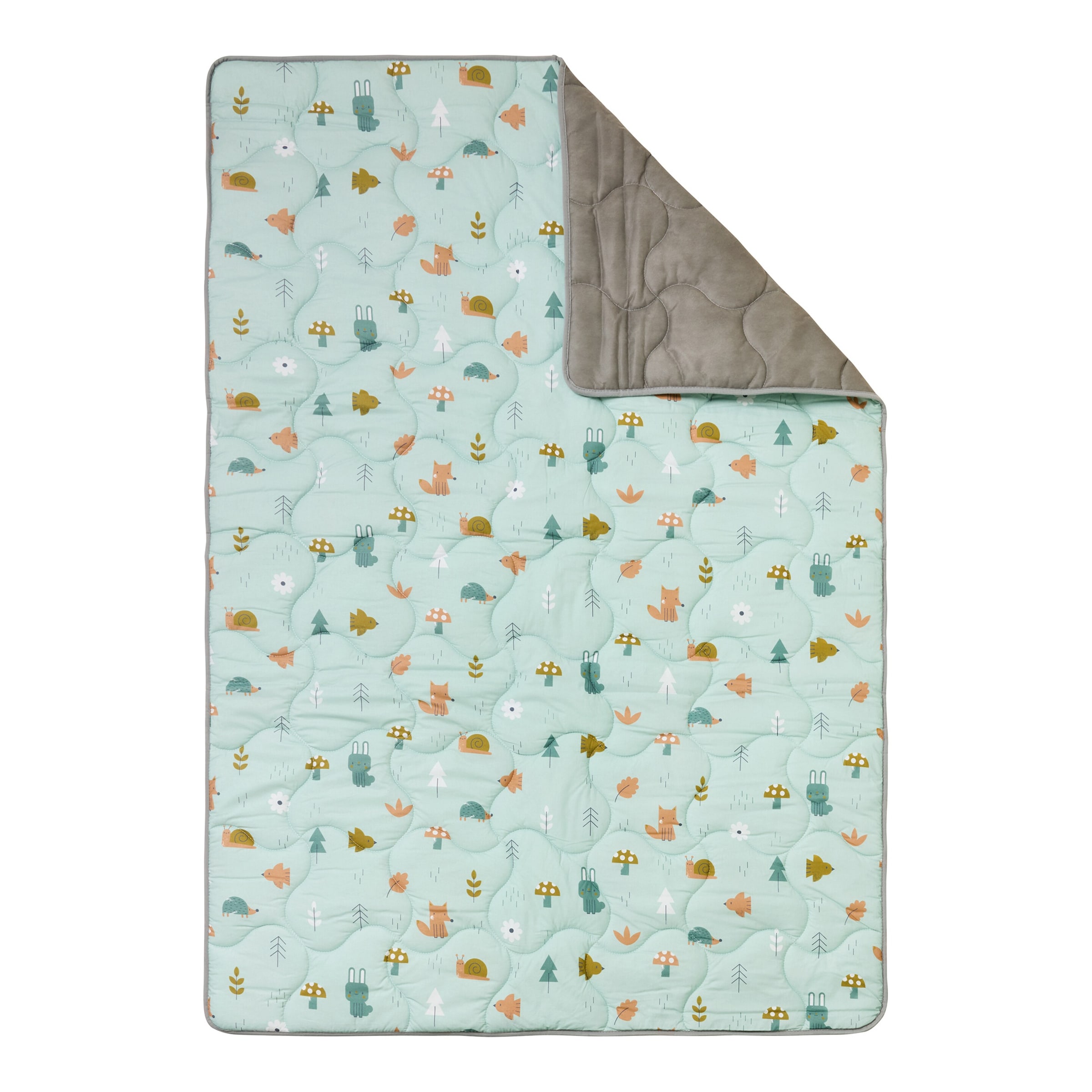Bornino Home Krabbeldecke Jumbo mit wasserfester Unterseite 140x200 cm