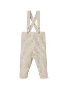 Baby Strickleggings mit Trägern