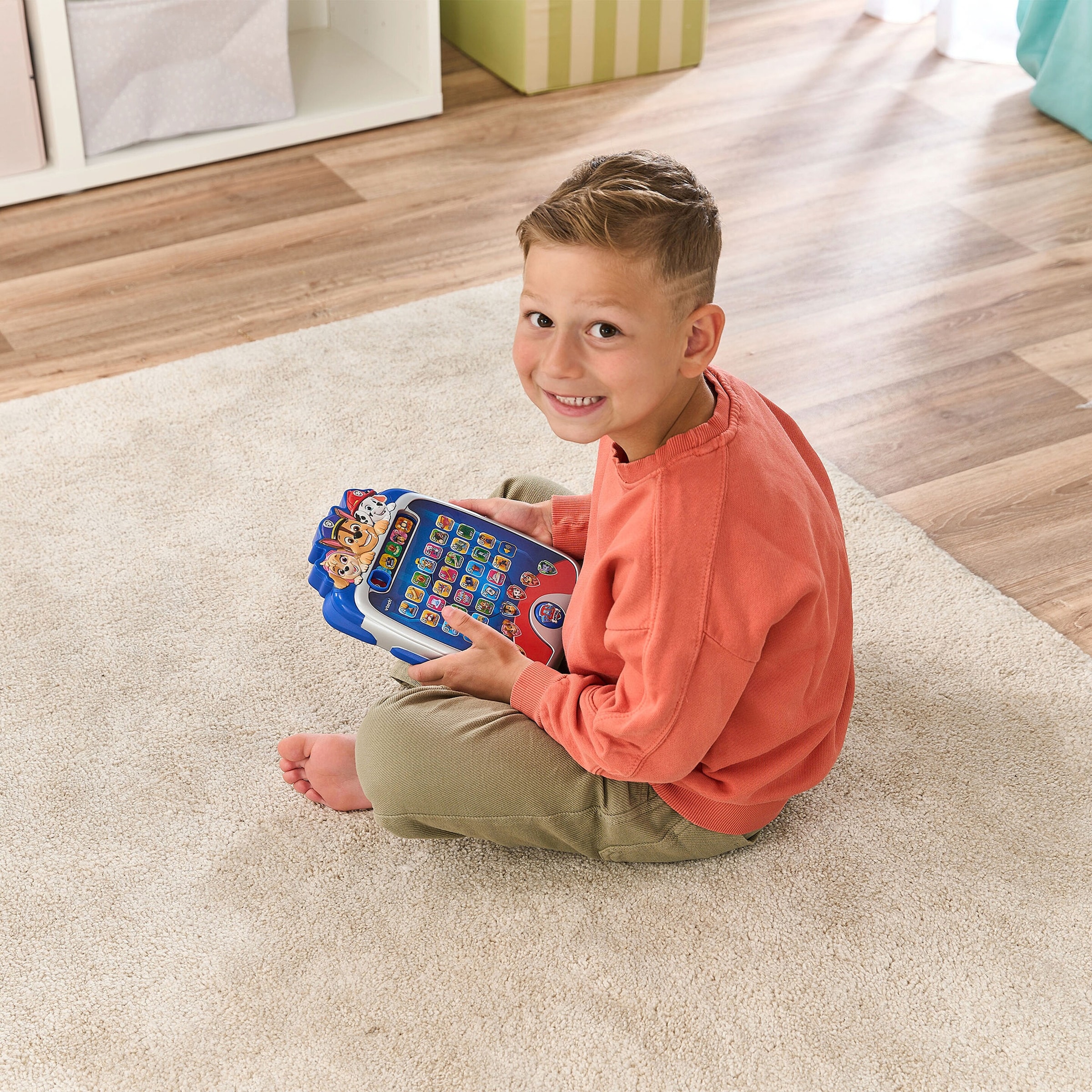 Leuchtendes Lerntablet